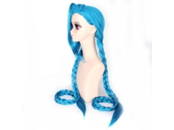 Peruca OEM League of Legends Wigs Jinx (120 cm)