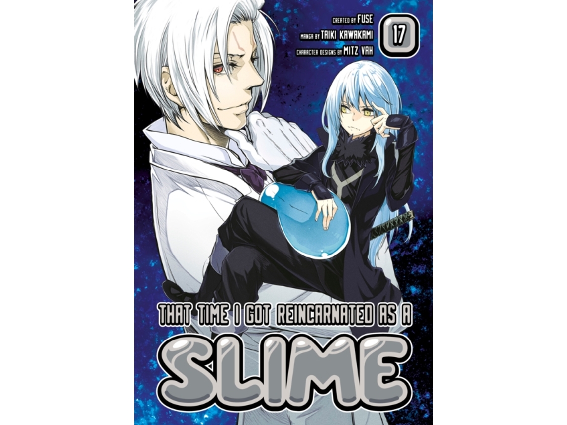 Livro That Time I Got Reincarnated as a Slime 17 de Fuse (Inglês)