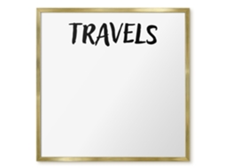 Magnetic Board Travels For The Living Room Espelharte (50x50 Cm)