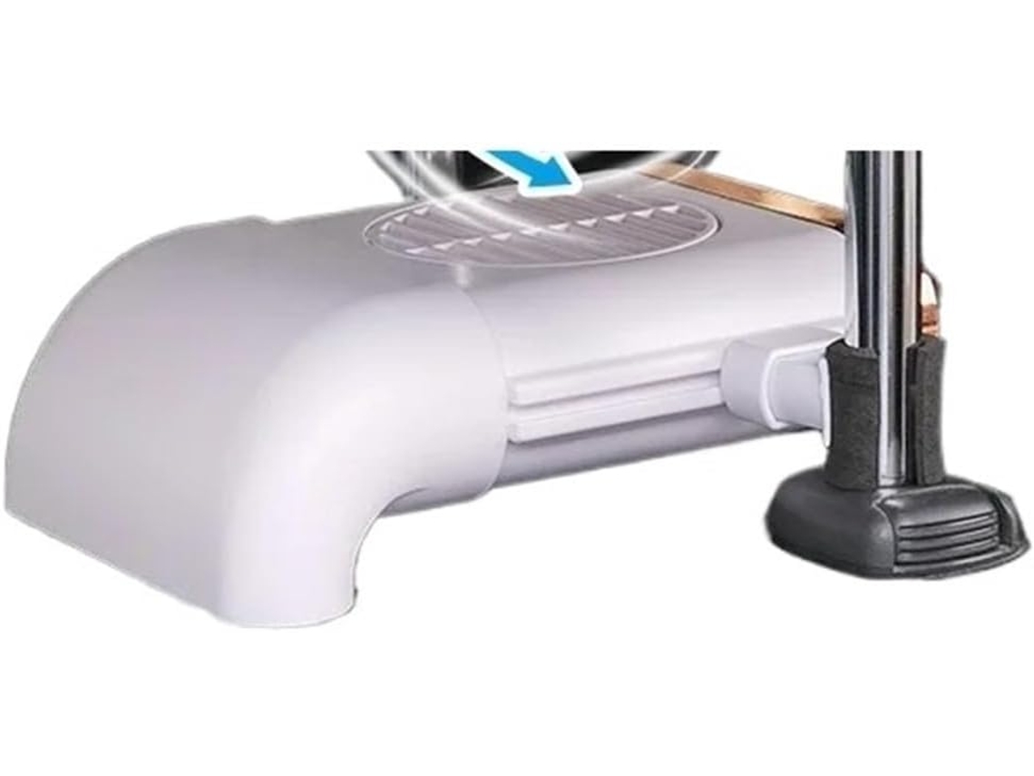 Ventilador Portátil De Cabeça Dupla Para Encosto Banco Carro, Universal