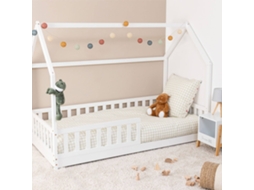 Cama Bosco Branca Atmosfera Atmosphera For Kids Outro Branco 90x190cm