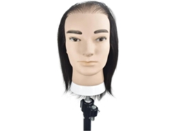 Cabeça de Treinamento com Cabelo Humano SFUSHOS