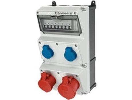 Combinação de soquete Cee Kg Elektrotechnik Gmbh Co. 930010 Mennekes (930010)