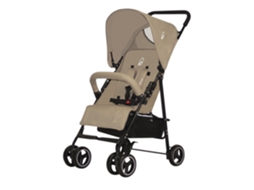 Carrinho De Bebé Ultra-leve Asalvo Berlín - Reclinável, Arnês 5 Pontos, Spf50+, Até 16 Kg - Bege