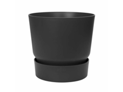 Vaso Elho Greenville Ø 24,48 Cm Preto Plástico