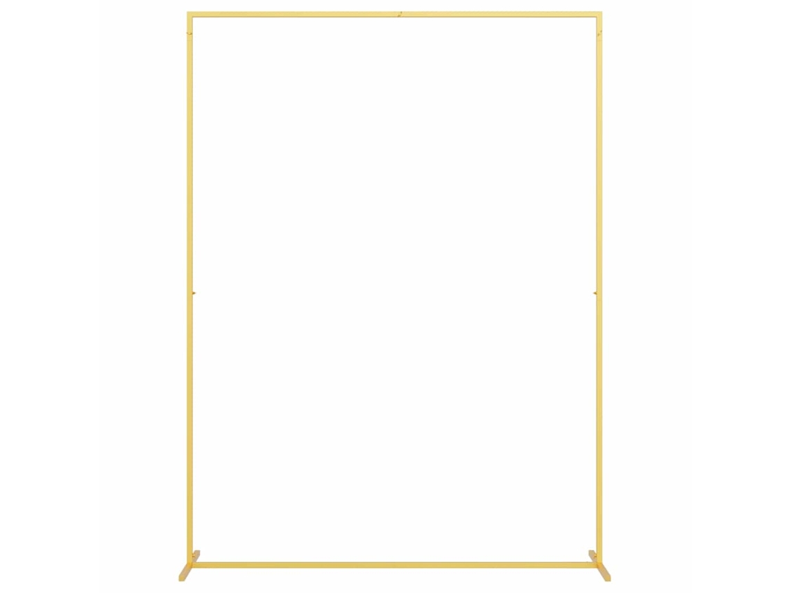 Arco De Casamento Vidaxl Dourado Aço (150 X 49,5 X 200 Cm)