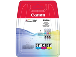Tinteiro CANON 6509B013 Ciano, Magenta, Amarelo