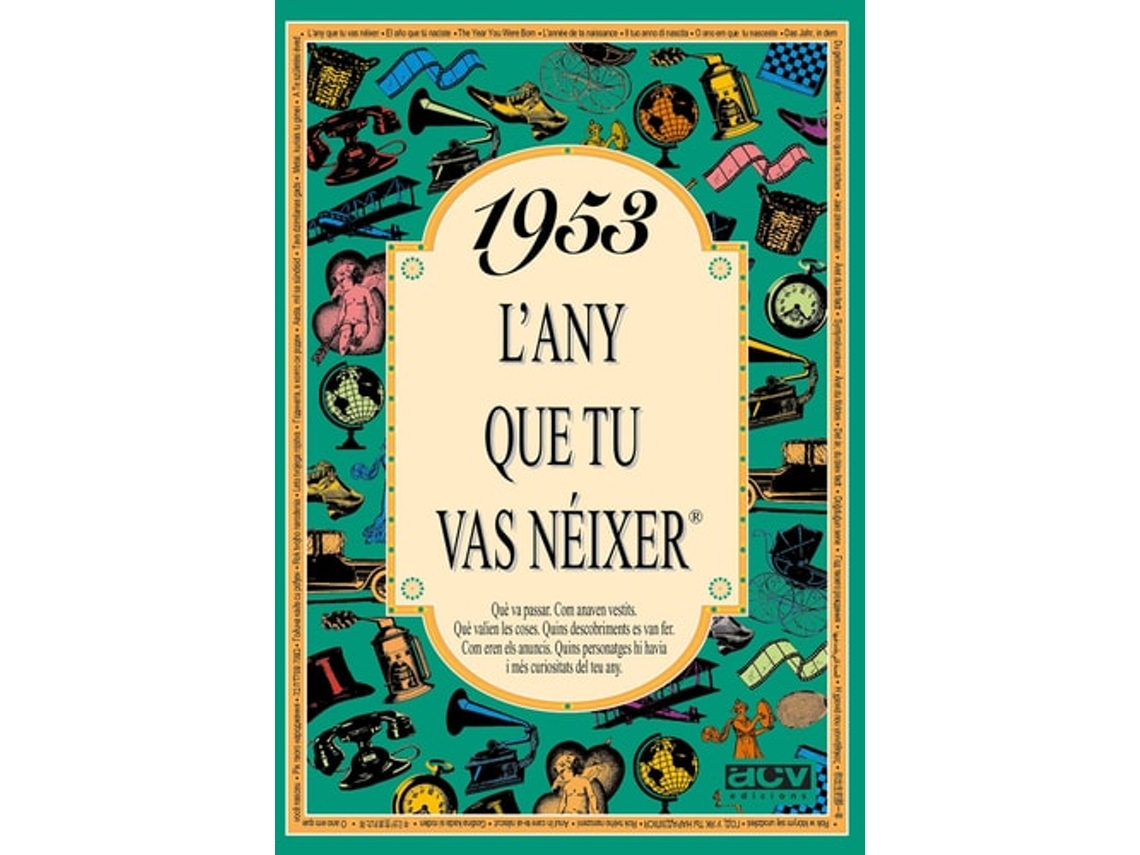 Livro 1953 L'Any Que Tu Vas Néixer de Rosa Collado Bascompte (Catalão)