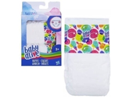 Fraldas BABY ALIVE bebés de brincar