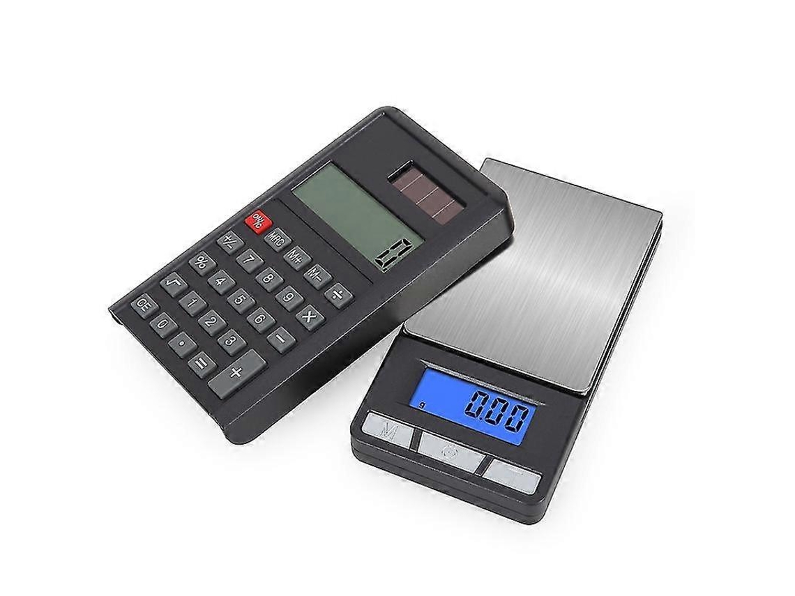 Balança Eletrônica Com Calculadora, Precisão Digital De 200g (0,01g) Para Joias E Ouro, Visor Lcd Azul, Mini Bolso, Capacidade Pes-aquaforge