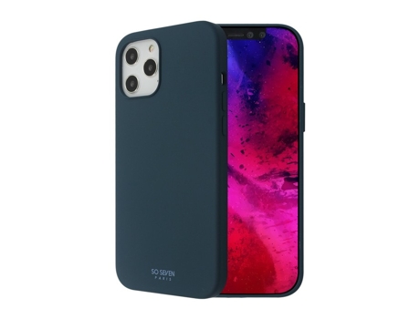 Capa para iPhone 12/12 Pro SO SEVEN Azul .