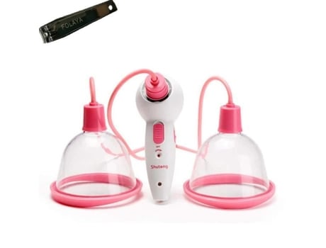 Massageador De Peito Elétrico - Folaya - Massagem De Peito - Abs Qualificado E Borracha Ecológica
