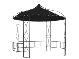 Gazebo VIDAXL Grey Tecido (300x290 cm)