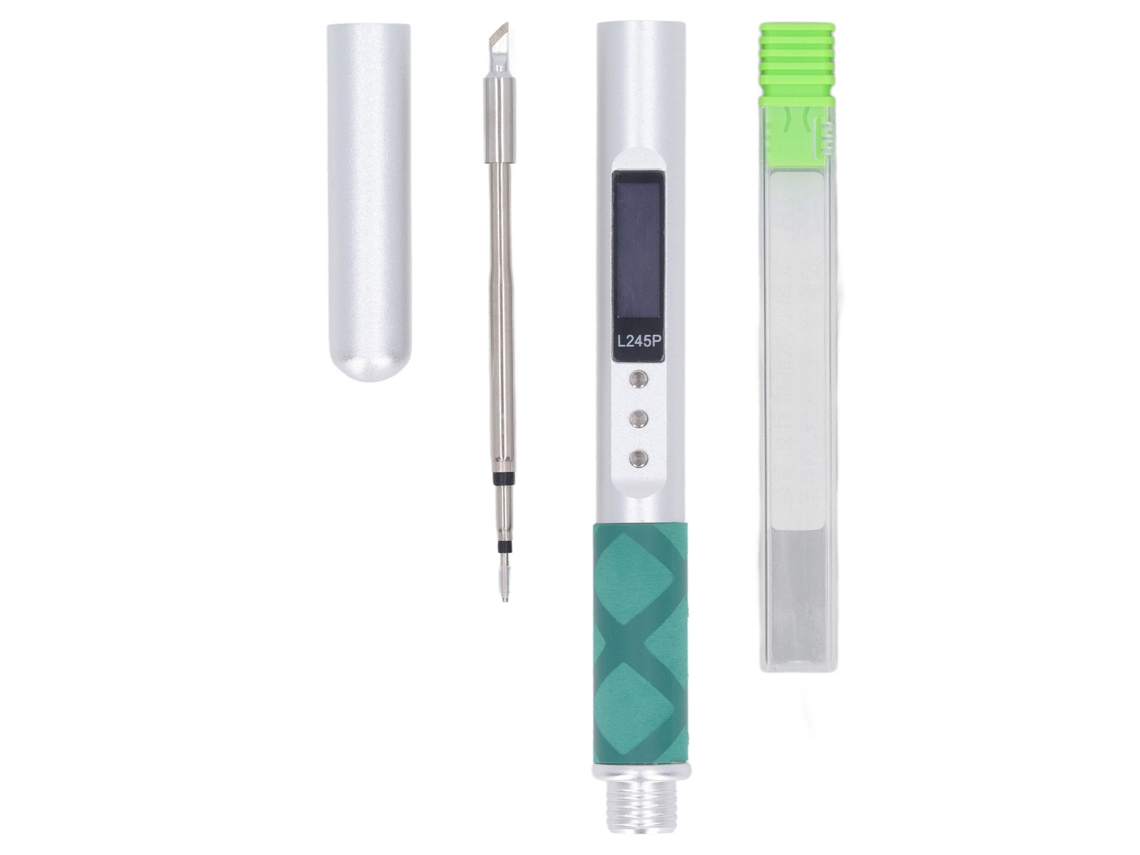 Kit De Soldador Elétrico Portátil Vante (aquecimento Rápido E Exibição De Tela)