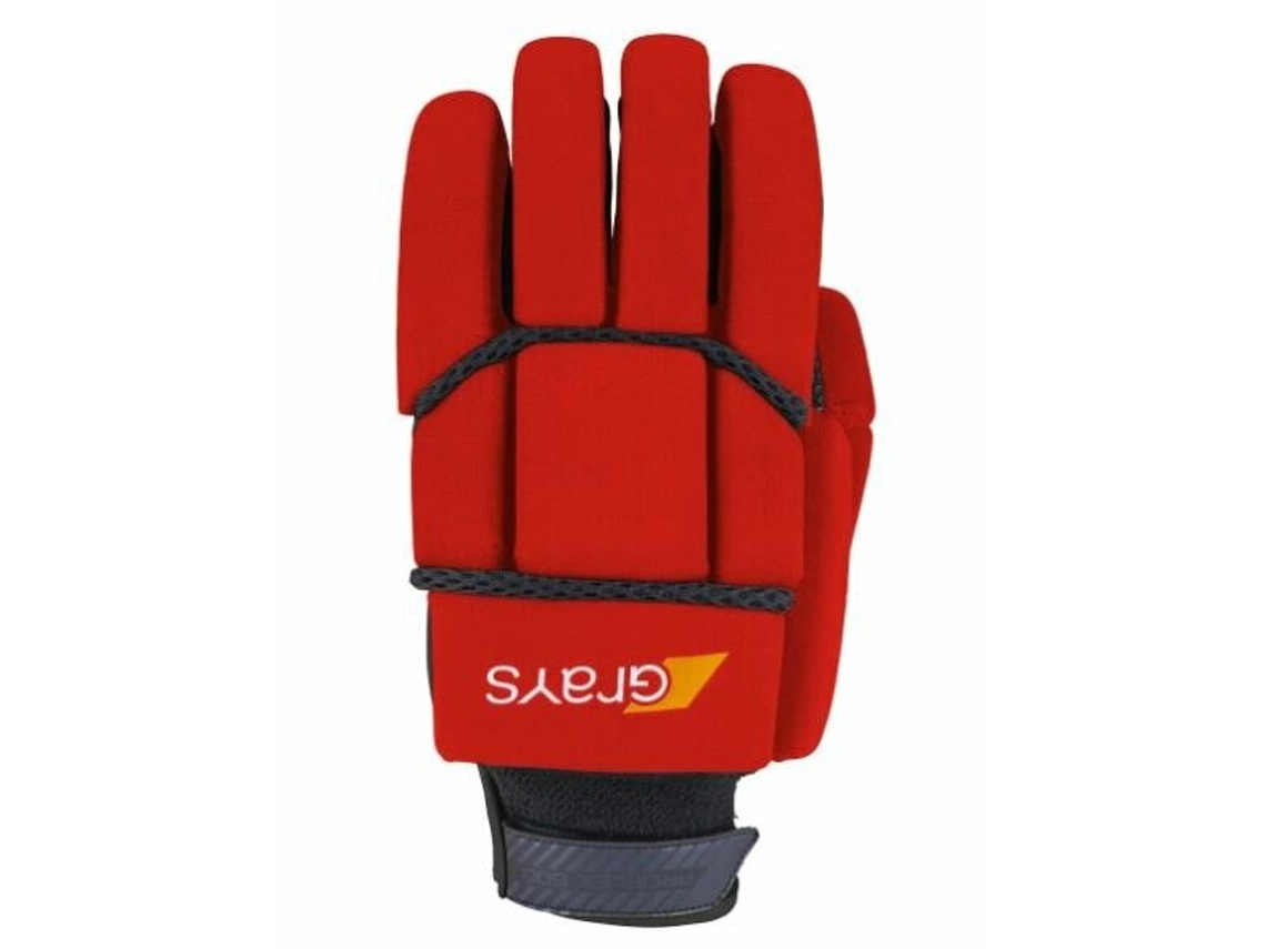 Luvas de Hóquei para Unissexo GRAYS HOCKEY (S - Vermelho)