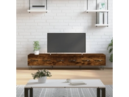 Vidaxl Móvel de Tv 150x36x30 Cm Derivados de Madeira Carvalho Fumado