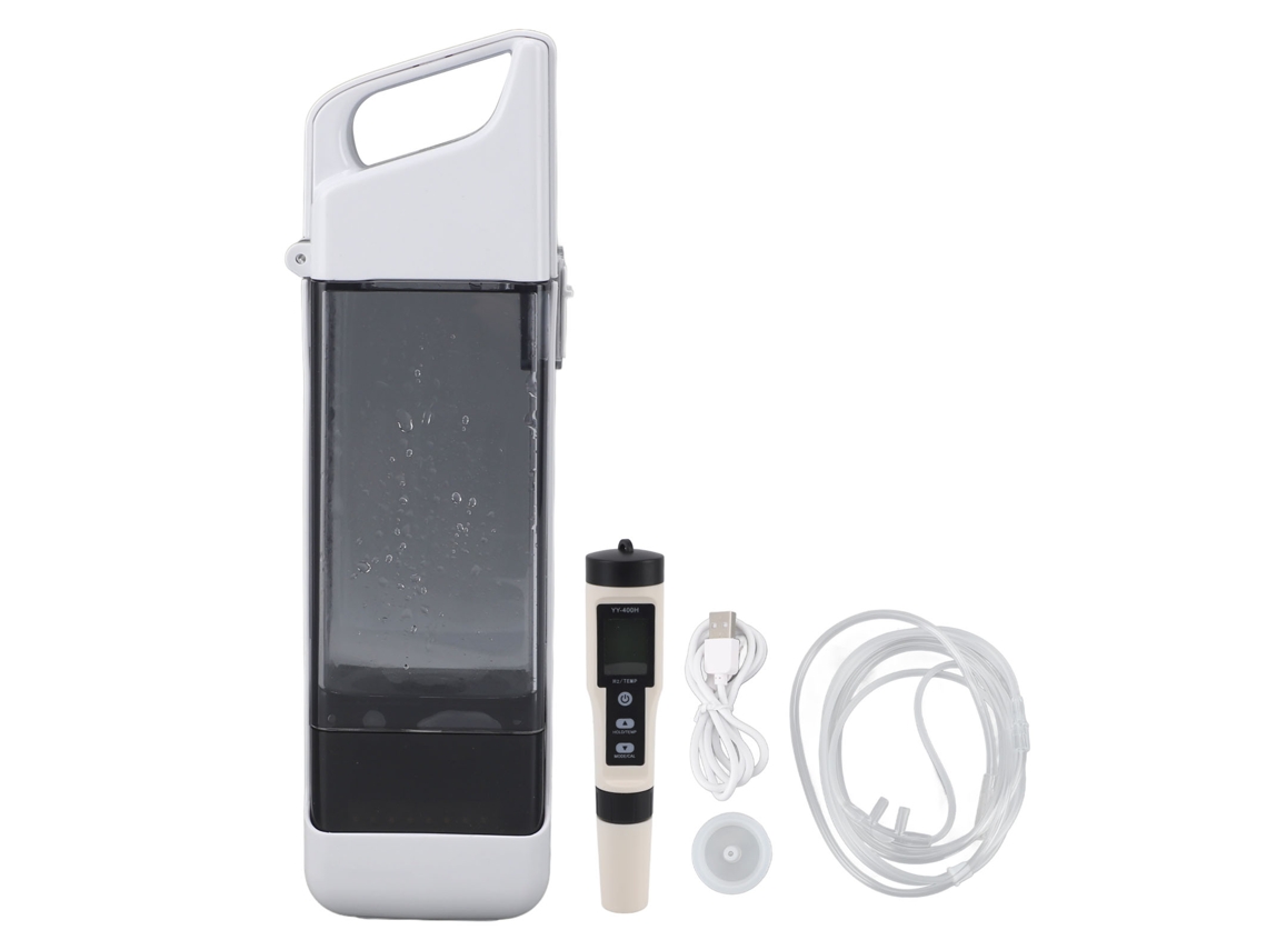 Máquina de água hidrogenada portátil LAXISCREED 300ml com app e testador de qualidade