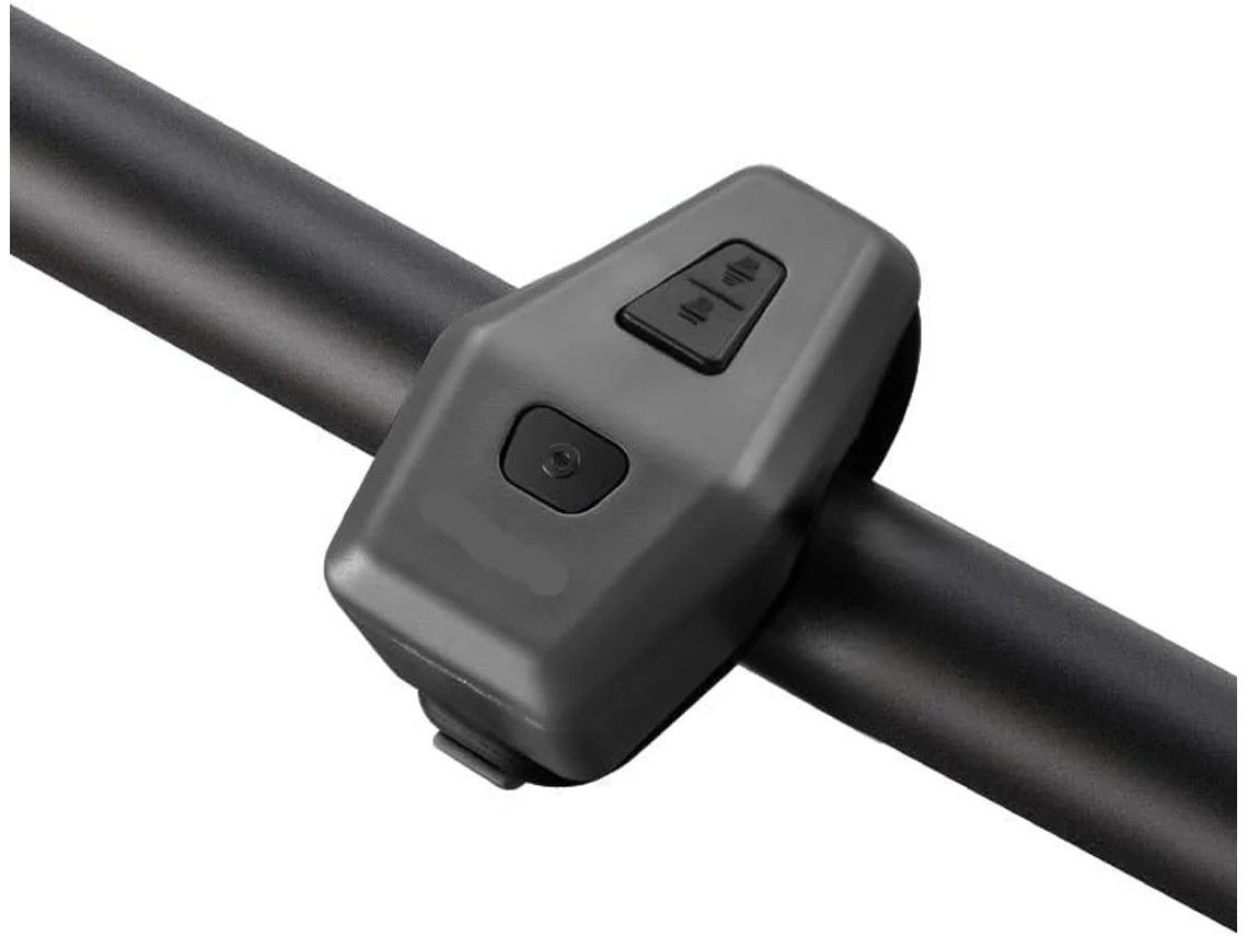 Alarme De Bicicleta, Buzina De Bicicleta, Alarme Antifurto, Recarregável Via Usb, Compacto, 120db Portátil, À Prova Dágua Bestvite (preto)