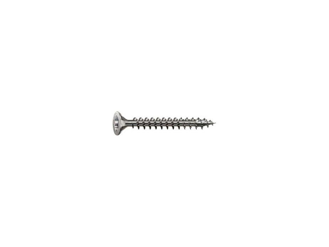 Parafuso de Cabeça Escareada SPAX Seko T-Star Plus 4 5X 50/32 A2 Per 200