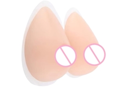 Seios Falsos De Silicone, Auto-adesivos, Movimento Realista, Peitos Bege-a, L-800g