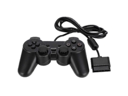 Controle Wired YURU para PS2, ergonômico, botões sensíveis, USB, compatível com Sony Playstation 2