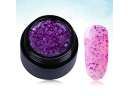 Gel De Unhas Floco De Neve (roxo, Capacidade De 8 Ml) Eoocoo