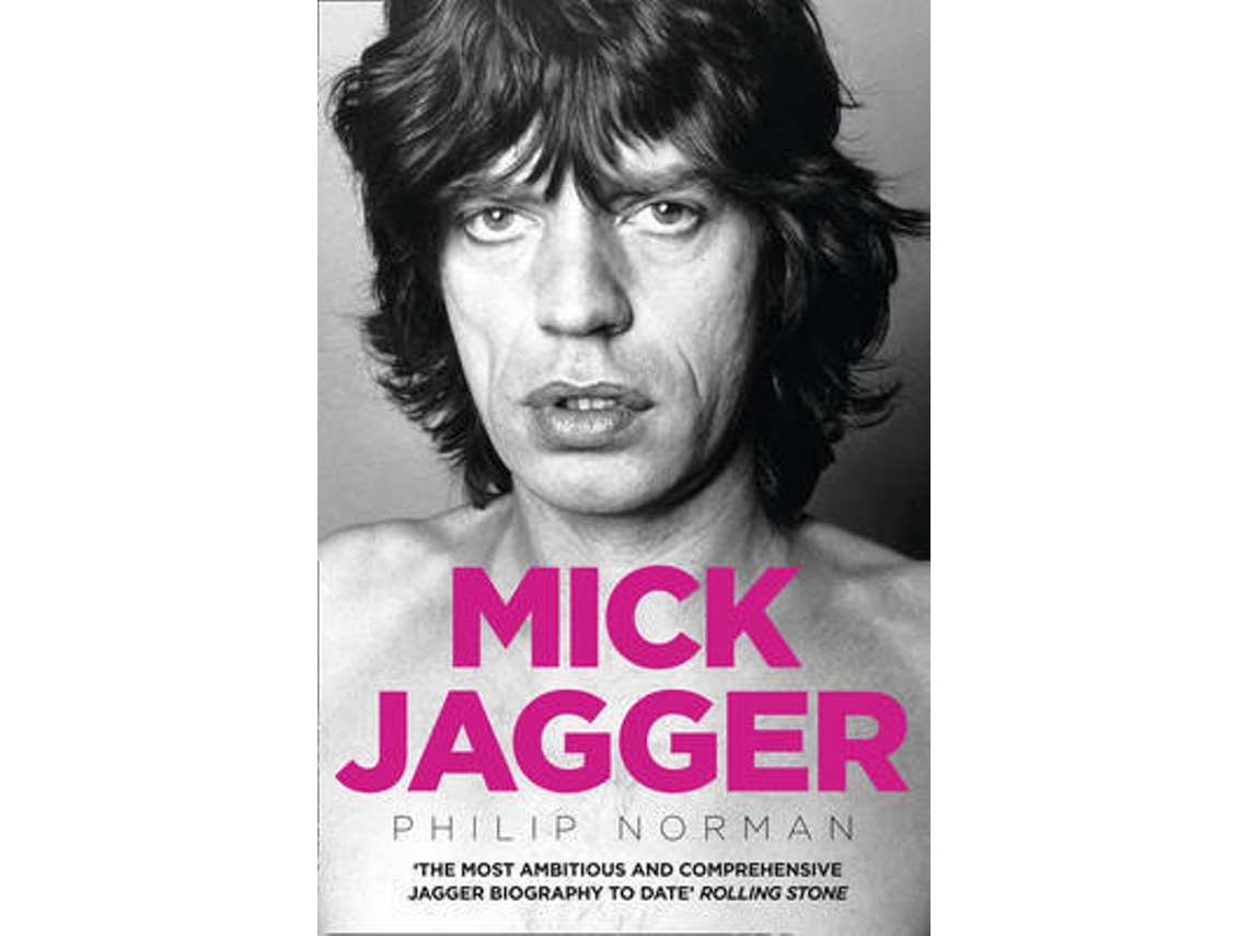 Livro Mick Jagger de Philip Norman (Inglês)