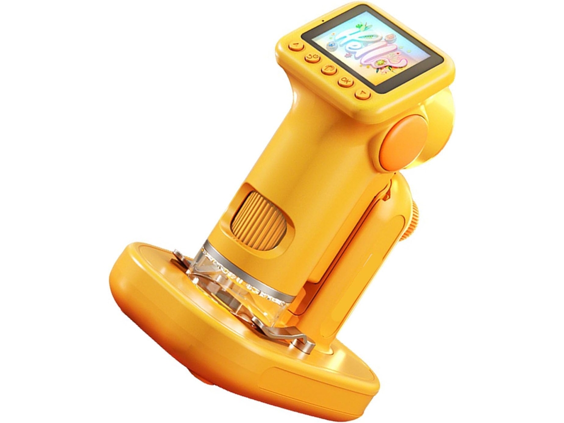 Microscópio Digital Portátil Com Ecrã De 2 Polegadas E Zoom De 1600x