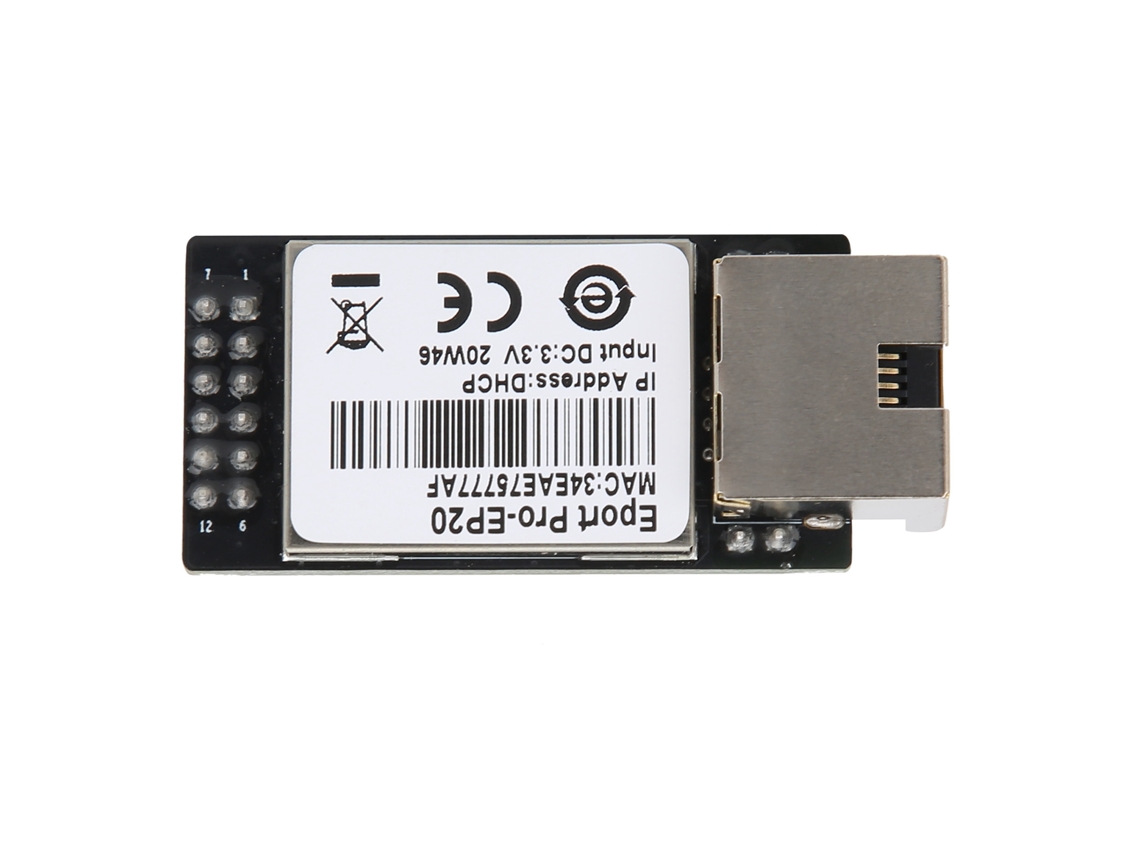 Módulo Ethernet Ttl Servidor de Rede Industrial Porta de Rede S/MARCA