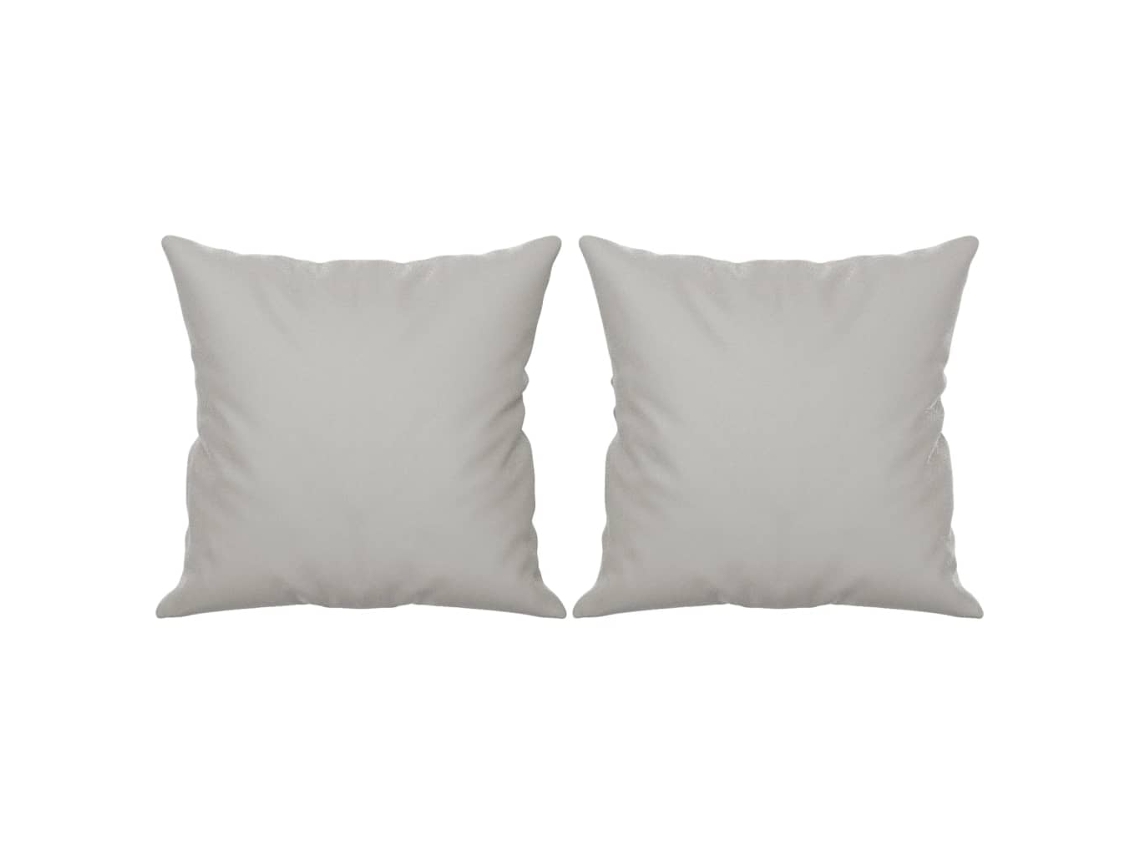 Throw Pillow, Throw Pillows Vidaxl Cinzeto Microfibra (n/a)