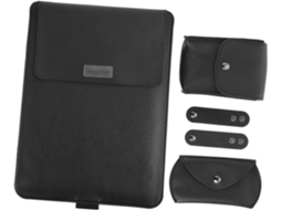 Bolsa Para Laptop Com Suporte, Compartimento Interno Para Cabos De Dados, Mouse E Alça Para Cabos Bolsa Para Laptop Com Suporte, Compar Gokoco