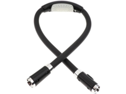 Luz De Leitura Portátil Led Flexível B Baosity Para Usar No Pescoço, Ideal Para Corrida, Preta