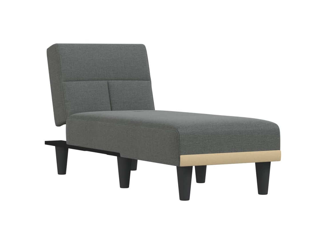 Chaise Longue, Chaise Longues Vidaxl Cinzeto Tecido