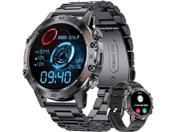 Relógio Inteligente Militar Para Homens Relógios Inteligentes Com Chamada De Voz Bluetooth Compatível Com Telefone Android Ios Smartwatch