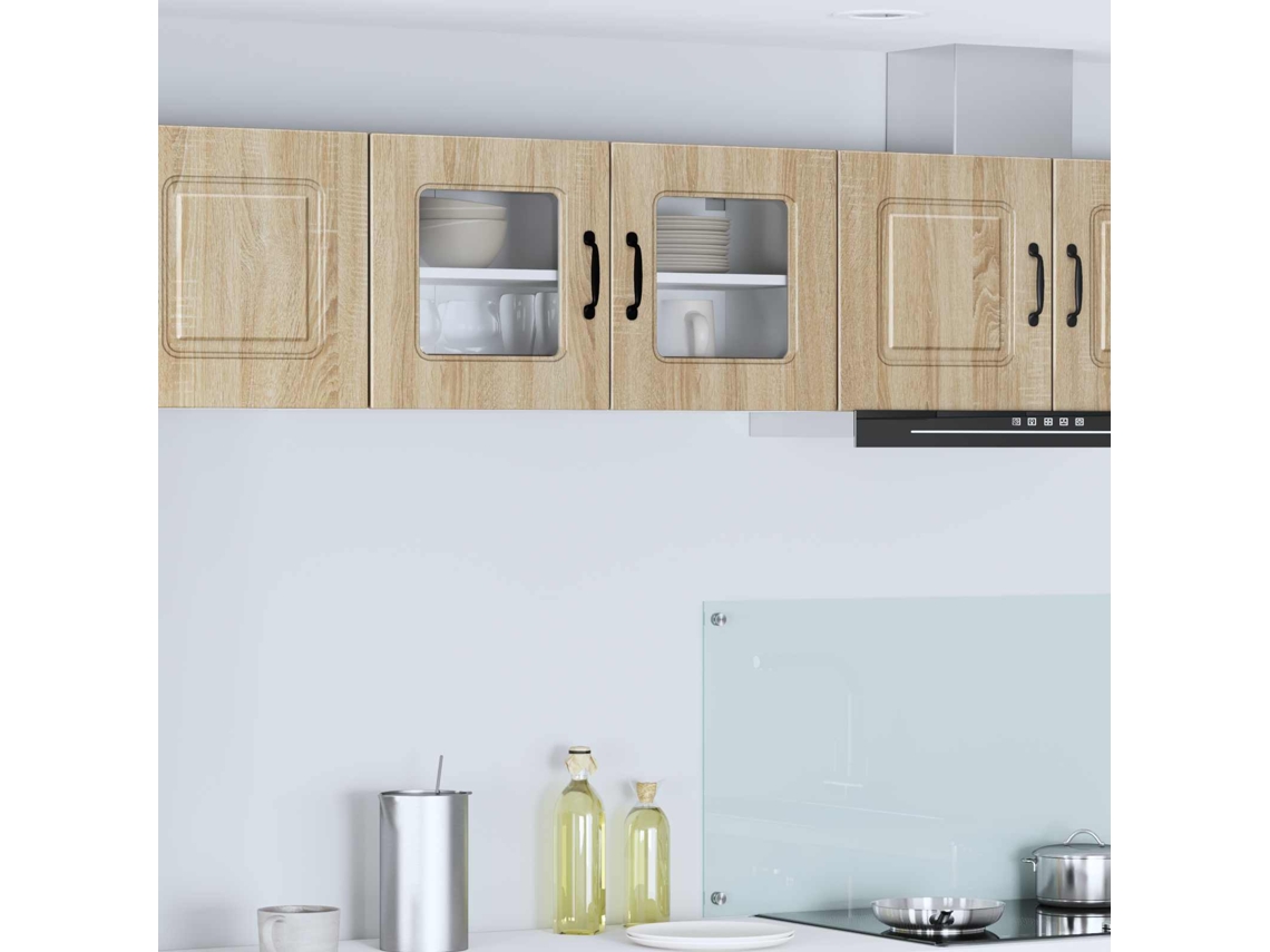 Vidaxl Painel De Lava-louça Kalmar Carvalho Sonoma 80 X 31 X 40 Cm