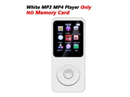 MP3 YIZHOOD (sem cartão)Bluetooth Lossless Music LCD Display Suporte TF Card Branco