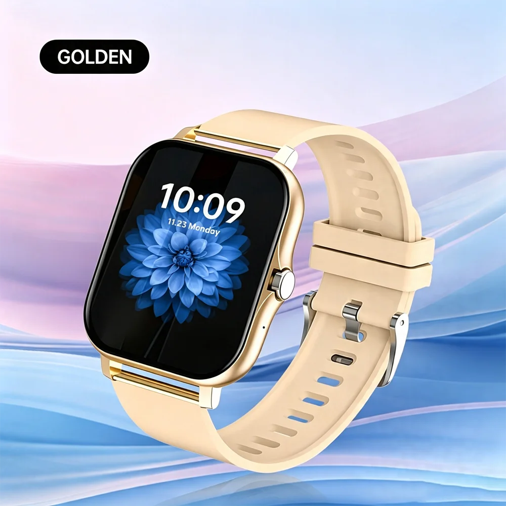 (kinja) Smartwatch Com Tela Sensível Ao Toque Completa E Função De Chamada Sem Fio