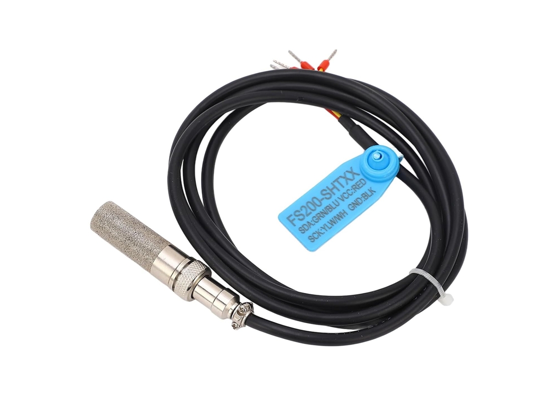 Sensor De Umidade Do Solo Jeffergarden, Sonda Temperatura Em Aço Inoxidável Com Saída Iic Dc3 3v Fs200, Ip67