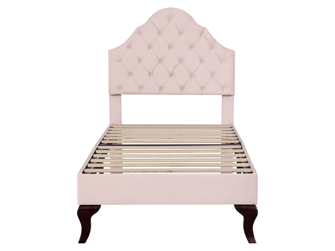 Cama de Casal Estofada 160x200 com Cabeceira Ajustável PAPRIKA