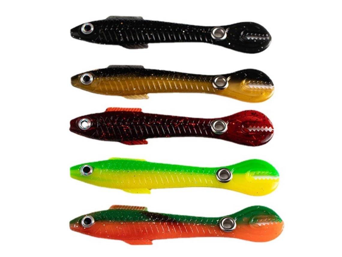 Iscas de Pesca Soft Bionic Loach 10cm 6g 5unidades