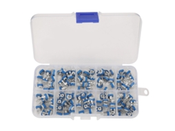 Laxiscreed Resistor Variável Azul E Branco, Várias Opções De Resistência, Qualidade Comprovada