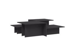 Coffee Table, Coffee Tables Vidaxl Cinzeto Madeira Processada (n/a)