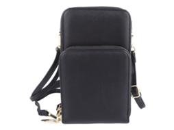 Bolsa touchscreen para celular mini multifuncional com capa de proteção PU para shopping e outdoor | S/MARCA