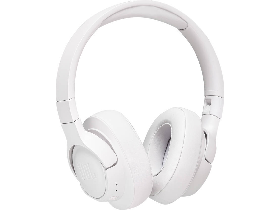 Auscultadores JBL Tune 710 Bluetooth (Over Ear - Microfone - Branco)