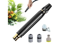 Bocal De Irrigação De Alta Pressão, Acessório De Pulverização Manual Ajustável, Bocal Durável Para Mangueira De Jardim, Gramado, Quintal E Irrigação.