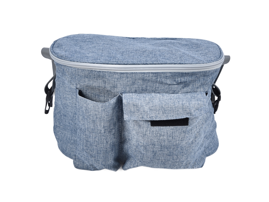 Organizador De Cochecito Para Bebé Com Portavasos Universal Impermeável Acessórios De Cochecito