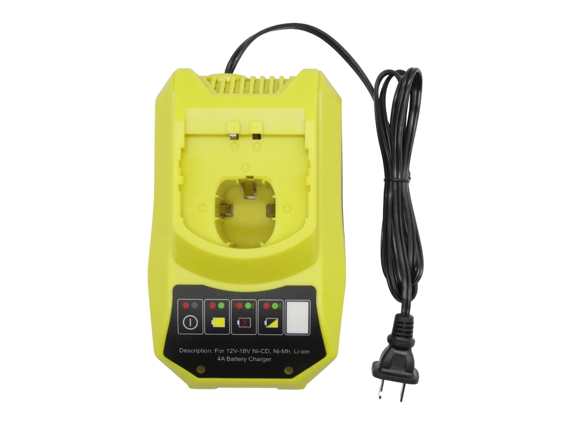 Bateria De Substituição, 8.0ah/9.0ah, 18v, Compatível Com Ryobi, Carregador 4a