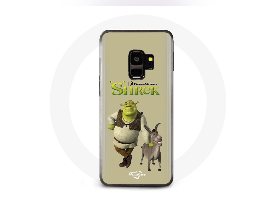 Capa para Samsung Galaxy S9 plus Shrek e burro Filme