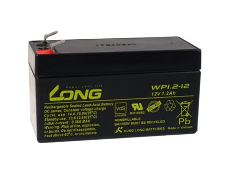 Bateria POWERY para Kung Long WP1.2-12 VdS