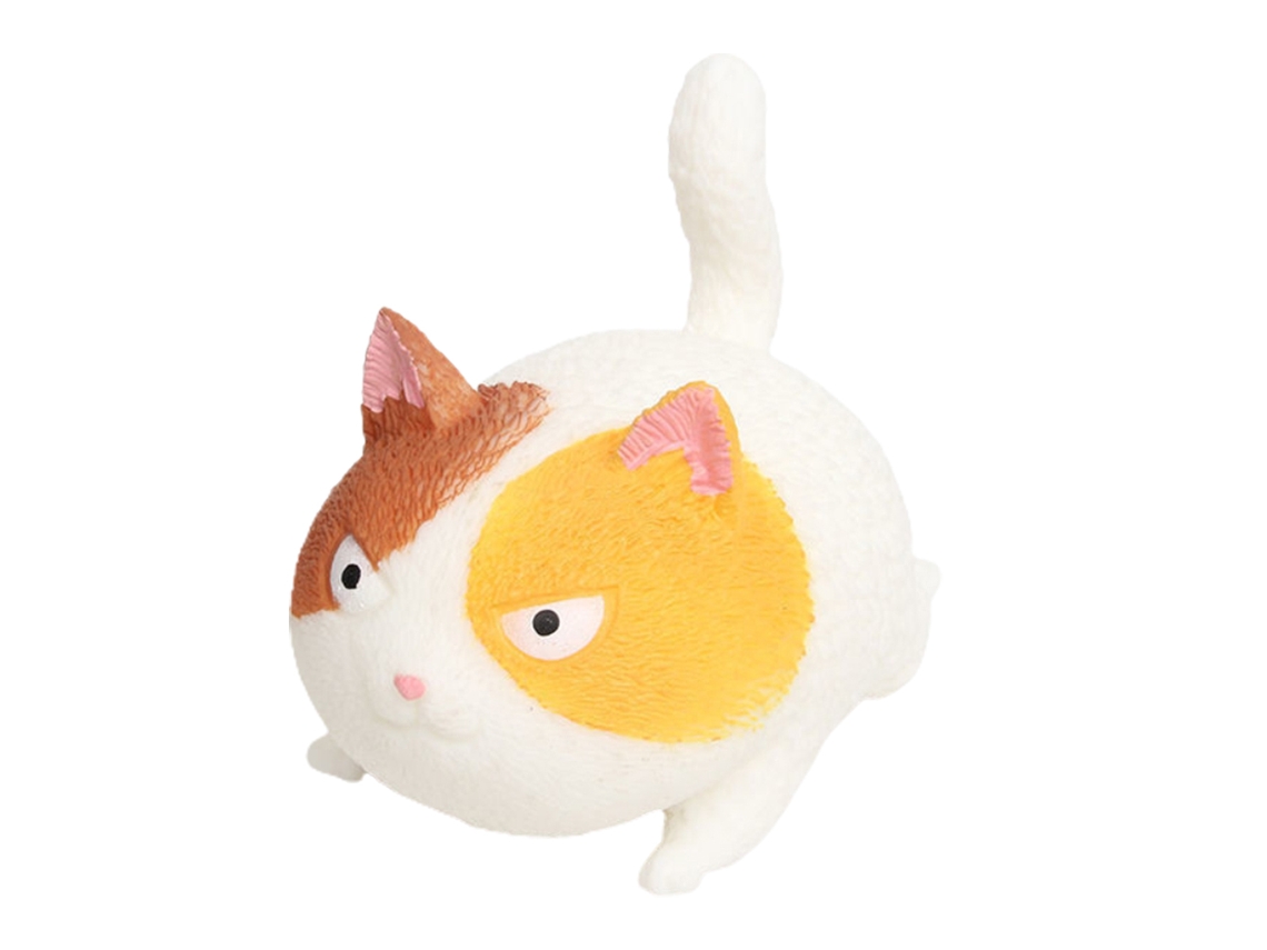 Mali bola de Estresse em Forma de Gato Fofo para Aliviar Estresse Brinquedo para Crianças e Adultos